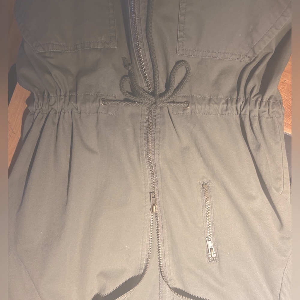 💫Forever 21 Hooded Drawstring Utility Jacket - Picture 6 of 9